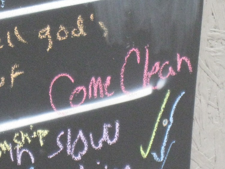 Come Clean. Photo: Amanda Jiron-Murphy