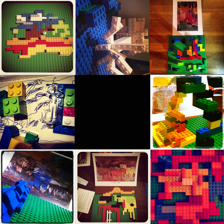 Lego winners collage