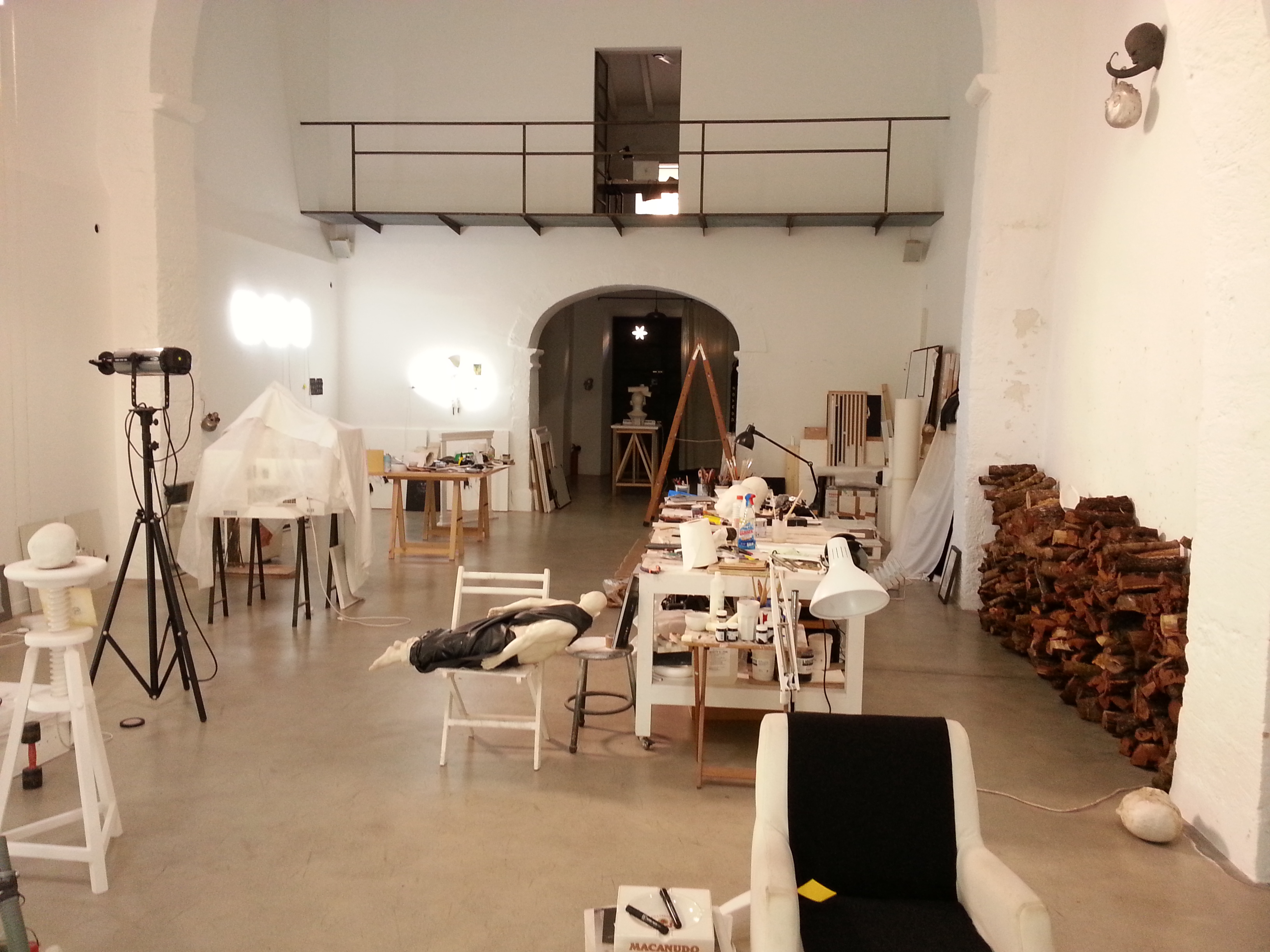 Bernardi Roig's studio. Photo: Vesela Sretenovic