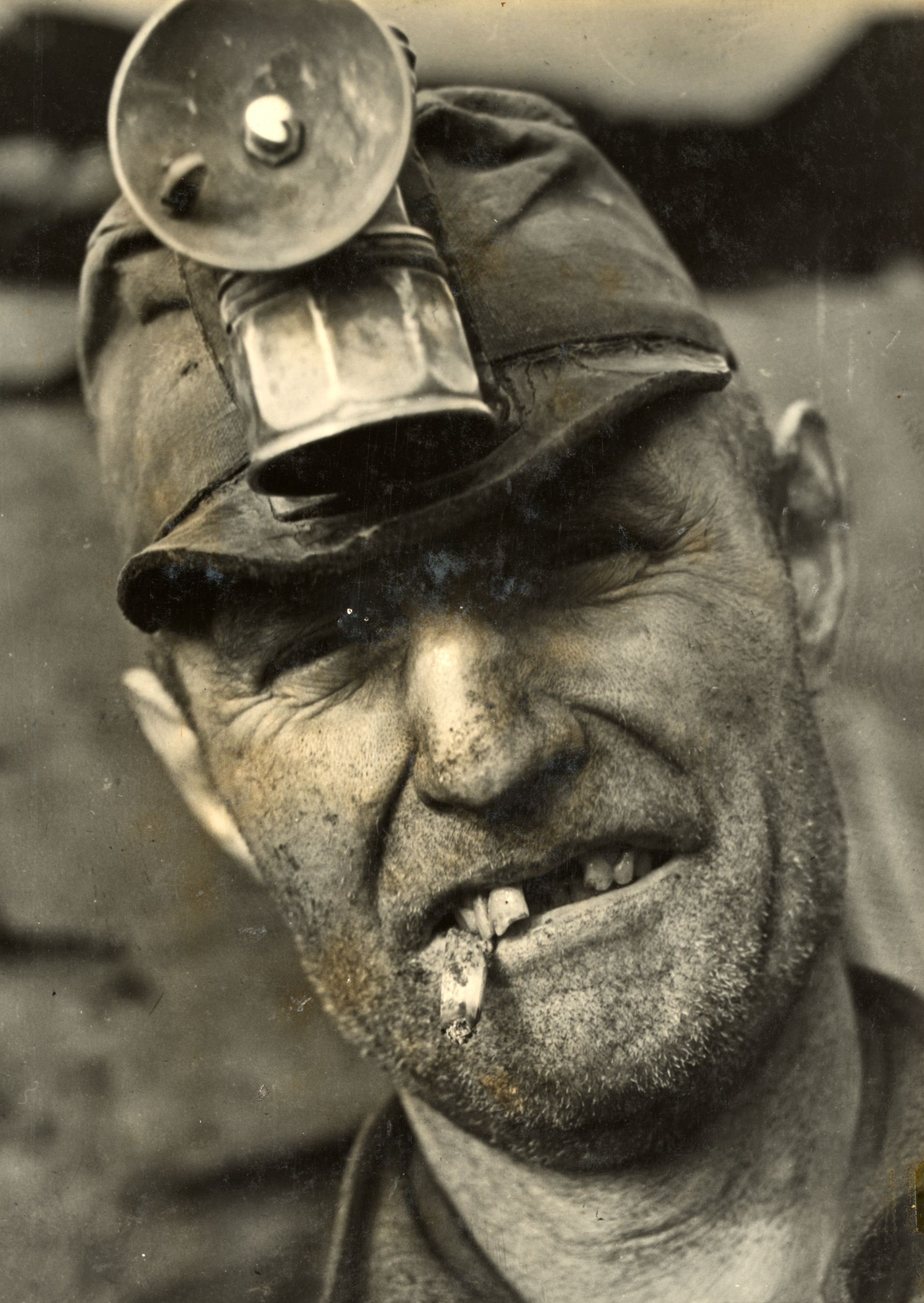 Jack Delano, Bootleg Coal Miner near Pottsville, PA, 1938. Gelatin silver print.
