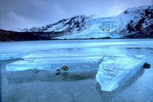 Gígjökull, an outlet glacier extending from Eyjafjallajökull, Iceland. Photo: Andreas Tille via http://commons.wikimedia.org/