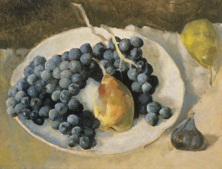 Bossharde_Blue Grapes and Pears