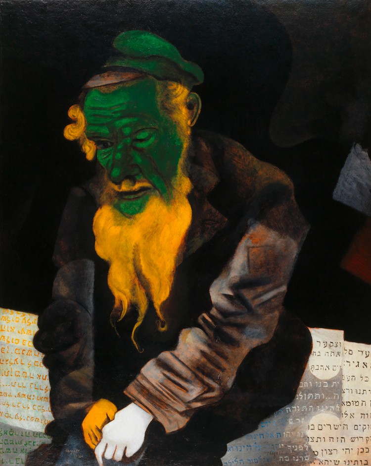 Chagalll_Jew in Green
