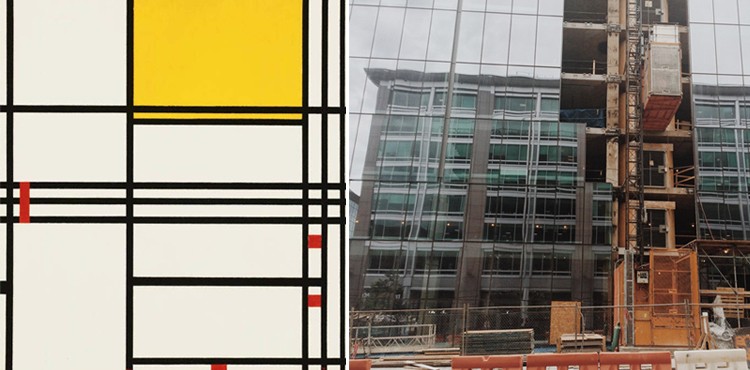 Mondrian No 9_architecture_side by side
