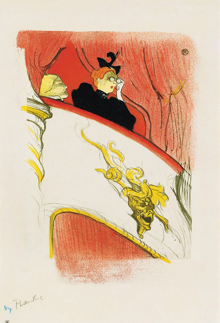 Box with the Gilded Mask_Toulouse-Lautrec