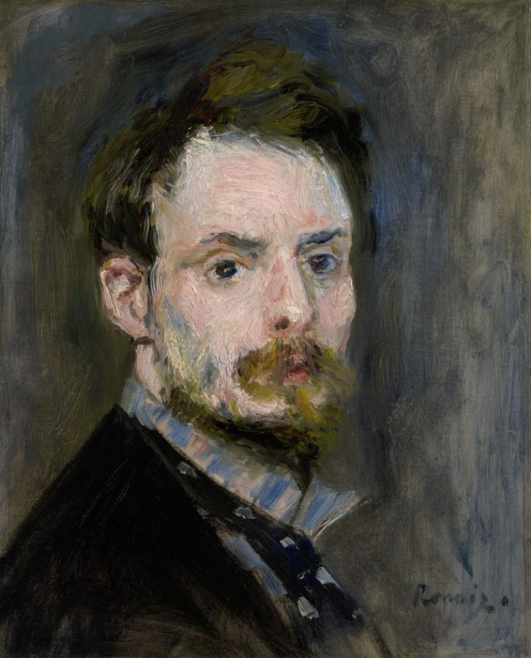 Pierre-Auguste Renoir, Self-Portrait, c. 1875