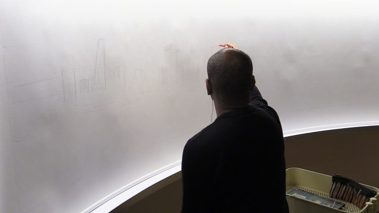 Stephen Wiltshire, photographed by Victor Pierre 