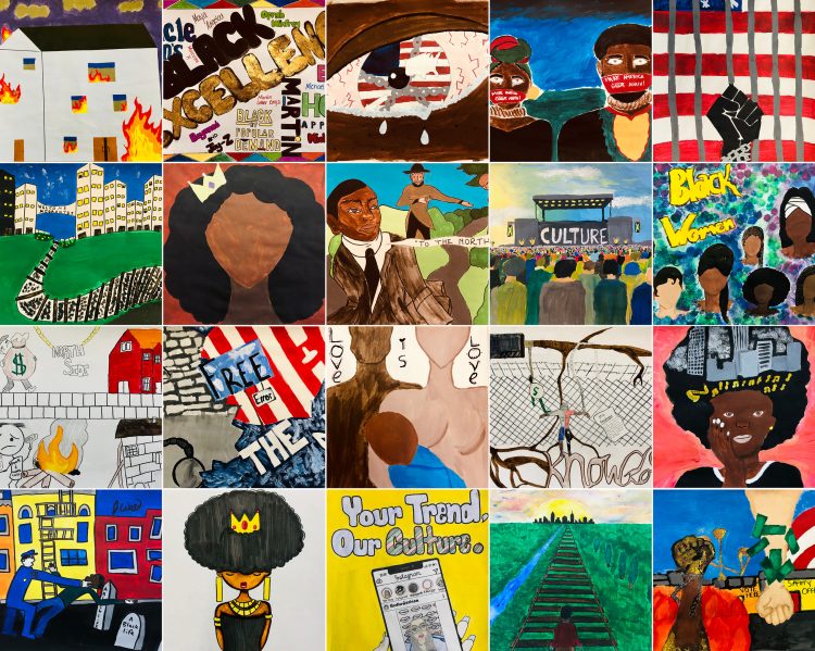 #Panel61 submissions from Mrs. O'Brien's African American History class at The Milton Hershey School